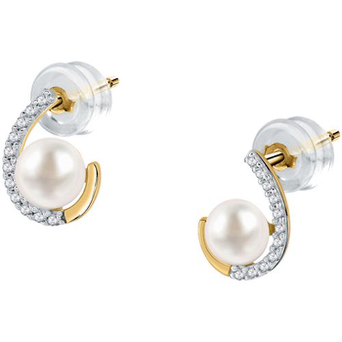 Boucles oreilles Boucles d'oreilles en or 375/1000 et perle de culture - Cleor - Modalova