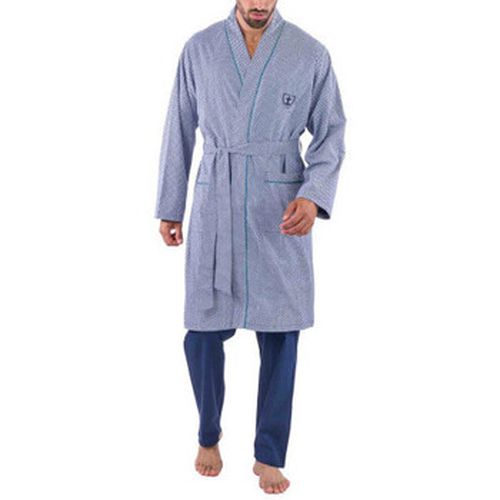 Pyjamas / Chemises de nuit Peignoir en pur popeline de coton doublée éponge - Mariner - Modalova