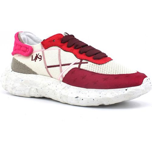 Bottes LAKE Mr Big X Sneaker Donna Dark Red Pink Fantasia H02 - L4k3 - Modalova