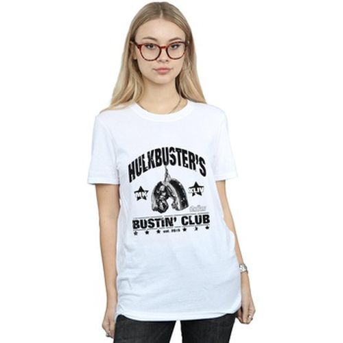 T-shirt Iron Man Hulkbuster's Bustin' Club - Marvel - Modalova