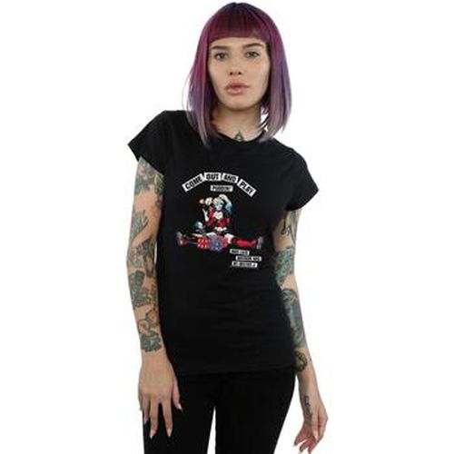 T-shirt Harley Quinn Come Out And Play - Dc Comics - Modalova