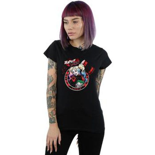 T-shirt Harley Quinn Joker Patch - Dc Comics - Modalova
