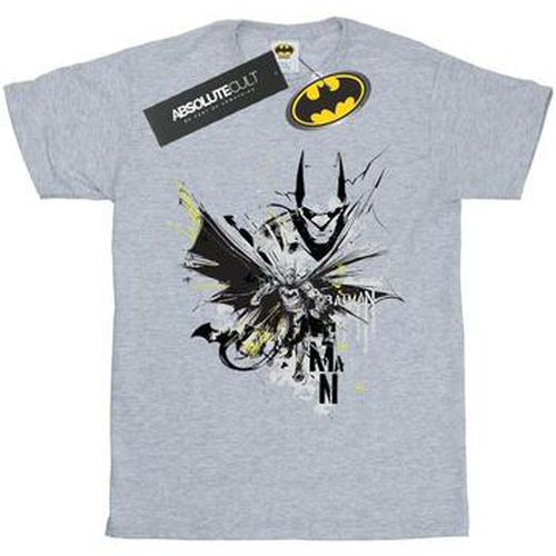 T-shirt Batman Batface Splash - Dc Comics - Modalova