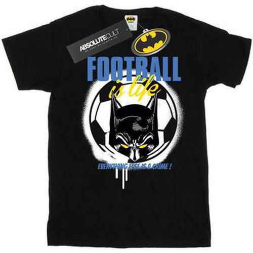 T-shirt Batman Football is Life - Dc Comics - Modalova