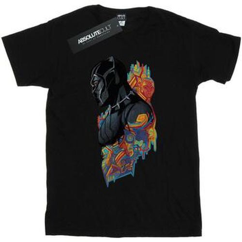T-shirt Black Panther Profile - Marvel - Modalova