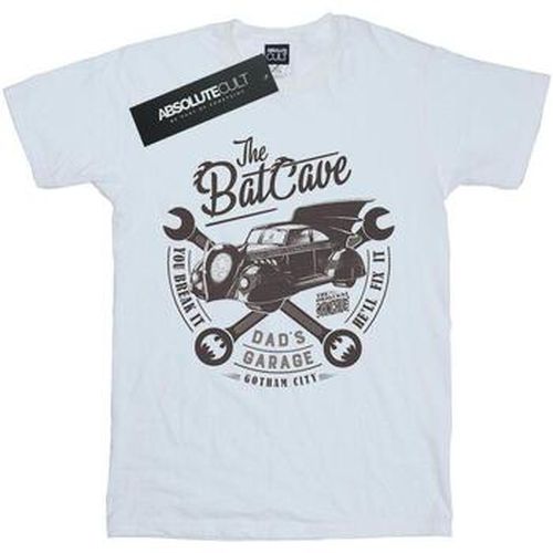 T-shirt Batman Dad's Garage - Dc Comics - Modalova
