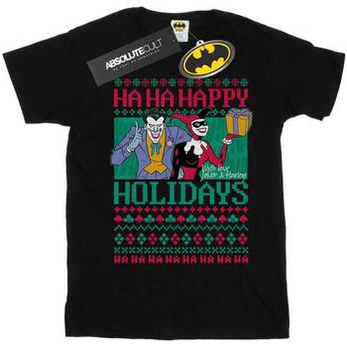 T-shirt Ha Ha Happy Holidays - Dc Comics - Modalova