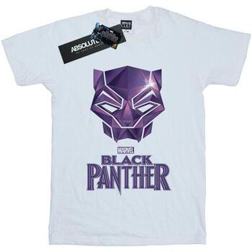 T-shirt Black Panther Mask Logo - Marvel - Modalova