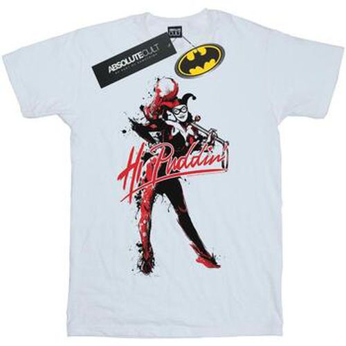 T-shirt Harley Quinn Hi Puddin - Dc Comics - Modalova