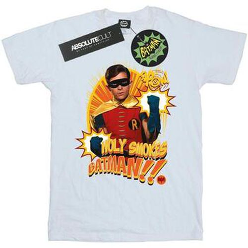 T-shirt Batman TV Series Holy Smokes - Dc Comics - Modalova