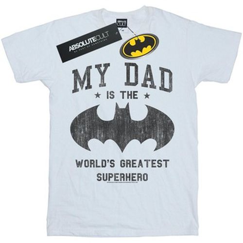 T-shirt Dc Comics My Dad Is Batman - Dc Comics - Modalova