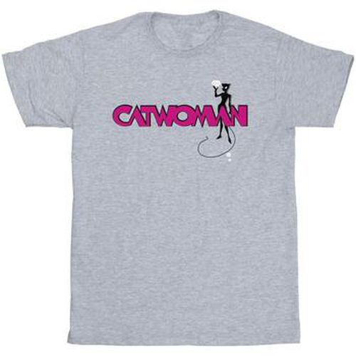T-shirt Batman Catwoman Logo - Dc Comics - Modalova