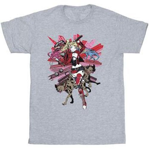 T-shirt Harley Quinn Hyenas - Dc Comics - Modalova