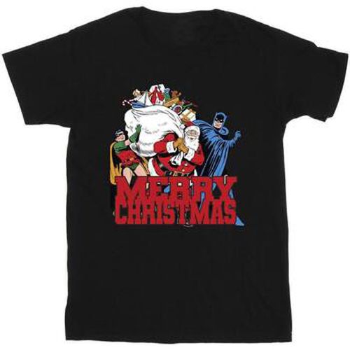 T-shirt Batman Merry Christmas Comic - Dc Comics - Modalova