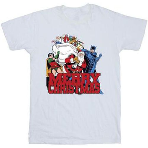 T-shirt Batman Merry Christmas Comic - Dc Comics - Modalova