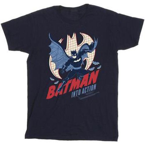 T-shirt Batman Into Action - Dc Comics - Modalova