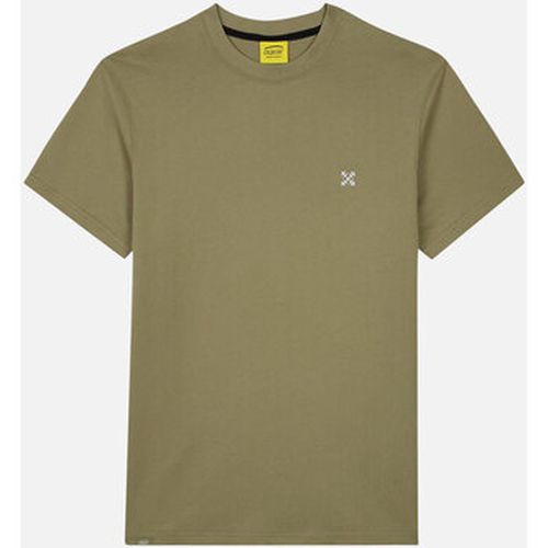 T-shirt Tee shirt uni 4flo brodé poitrine TEBAZ - Oxbow - Modalova