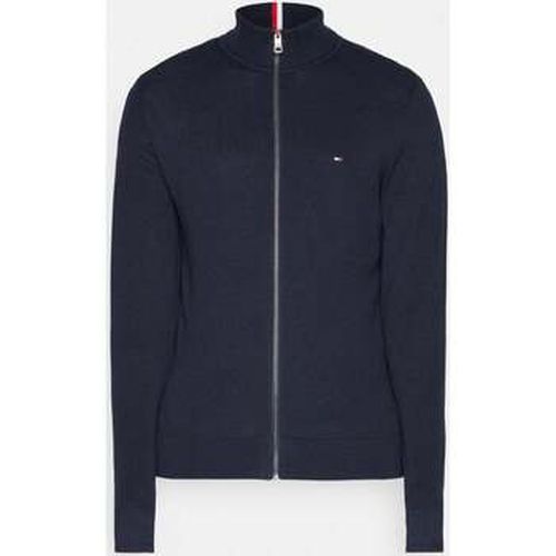 Sweat-shirt Gilet zippé marine en coton bio - Tommy Hilfiger - Modalova