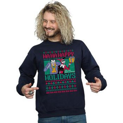 Sweat-shirt Ha Ha Happy Holidays - Dc Comics - Modalova