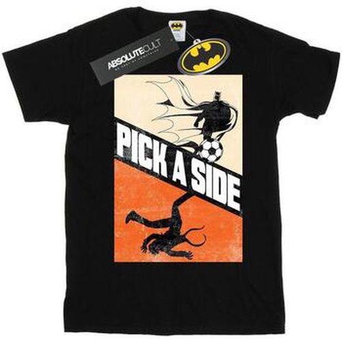 T-shirt Batman Football Pick A Side - Dc Comics - Modalova