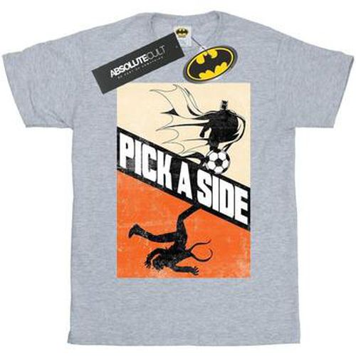 T-shirt Batman Football Pick A Side - Dc Comics - Modalova