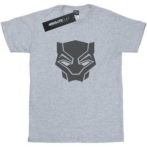 T-shirt Black Panther Black On Black - Marvel - Modalova