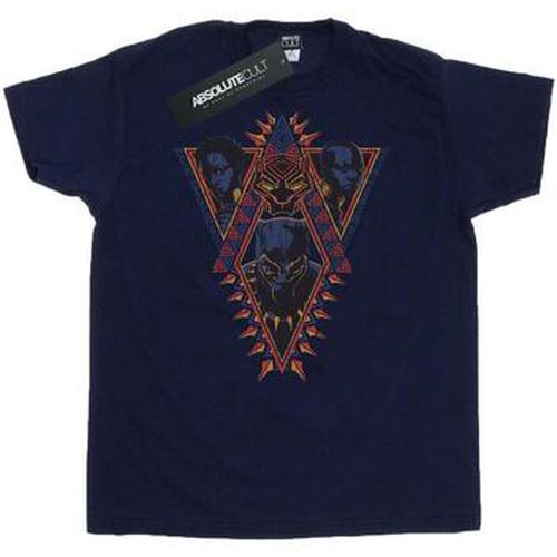 T-shirt Black Panther Tribal Heads - Marvel - Modalova