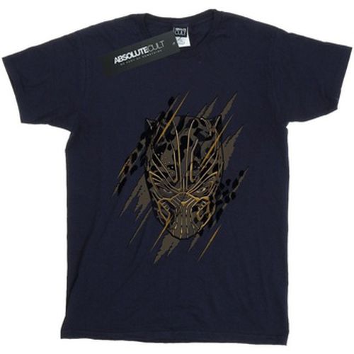 T-shirt Black Panther Gold Head - Marvel - Modalova