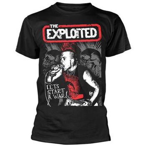 T-shirt Let's Start A War - The Exploited - Modalova