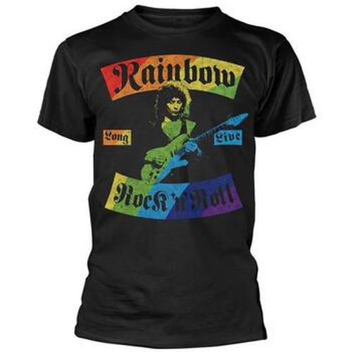 T-shirt Long Live Rock N Roll - Rainbow - Modalova