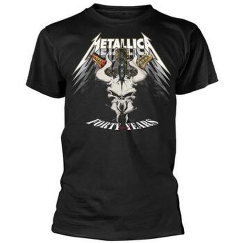 T-shirt 40th Anniversary Forty Years - Metallica - Modalova