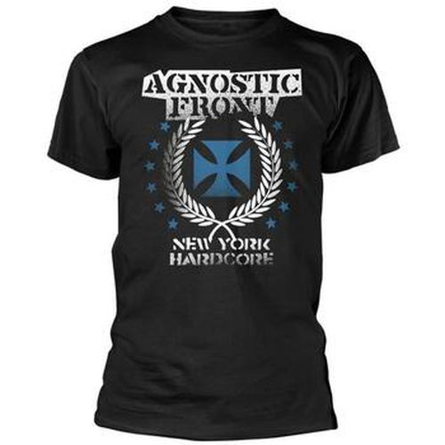 T-shirt Blue Iron Cross - Agnostic Front - Modalova