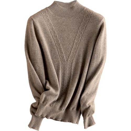 Pull Pull 100% pur cachemire - Taupe - Chikooparis - Modalova