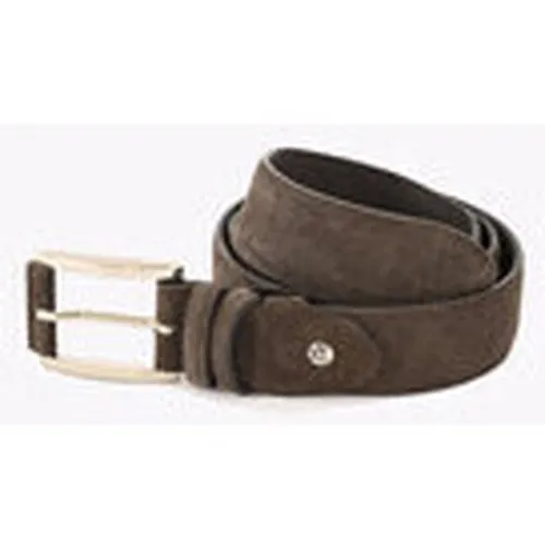 Ceinture Ceinture cuir nubuck foncé-046464 - Mancini - Modalova