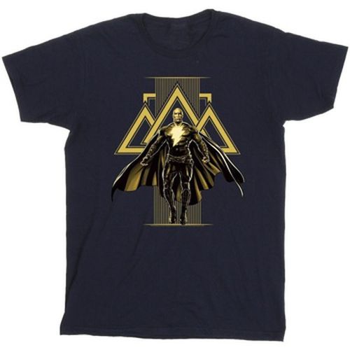 T-shirt Black Adam Rising Golden Symbols - Dc Comics - Modalova