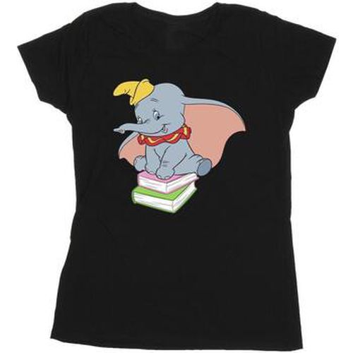 T-shirt Dumbo Sitting On Books - Disney - Modalova