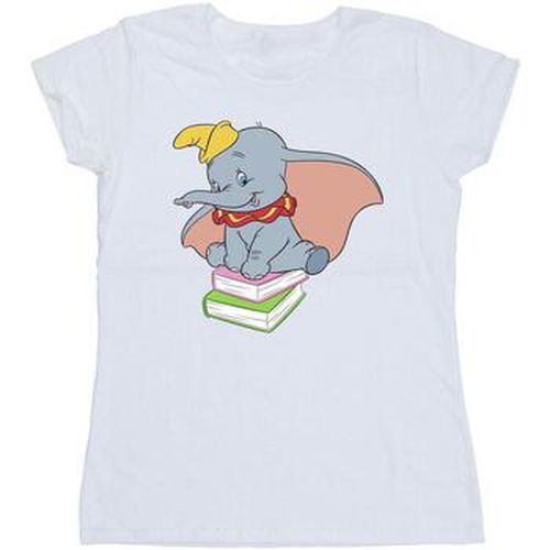 T-shirt Dumbo Sitting On Books - Disney - Modalova