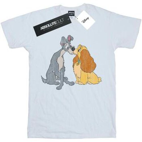 T-shirt Lady And The Tramp Distressed Kiss - Disney - Modalova