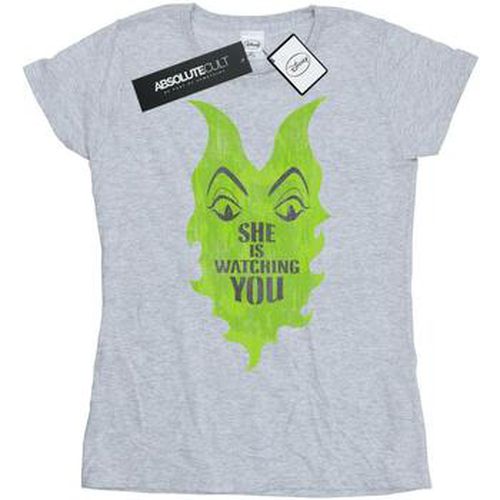 T-shirt The Descendants Maleficent She Is Watching - Disney - Modalova