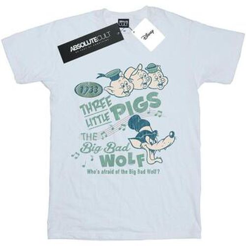 T-shirt Three Little Pigs Who's Afraid Of The Big Bad Wolf - Disney - Modalova