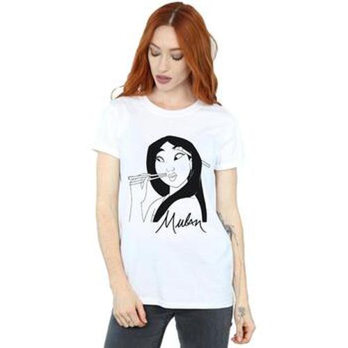 T-shirt Disney Mulan Chopsticks - Disney - Modalova