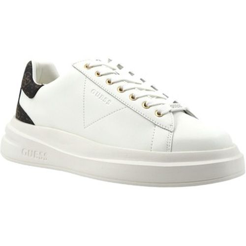Chaussures Sneaker Uomo White Brown Ochre FMPVIBLEA12 - Guess - Modalova