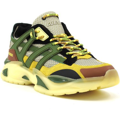 Chaussures Sneaker Uomo Yellow Green Brown FMPBELFAP12 - Guess - Modalova