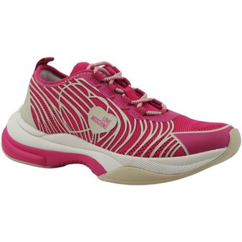 Chaussures Sneaker Donna Fuxia Latte JA15315G1IIZX60A - Love Moschino - Modalova