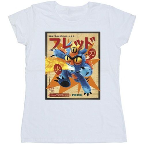 T-shirt Big Hero 6 Baymax Fred Newspaper - Disney - Modalova
