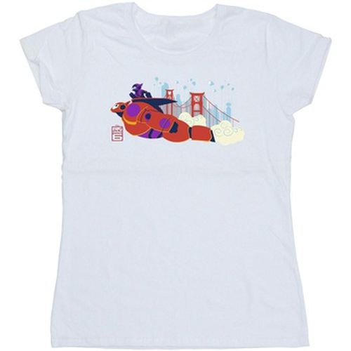 T-shirt Big Hero 6 Baymax Hiro Bridge - Disney - Modalova