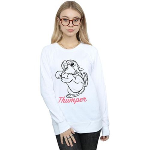 Sweat-shirt Bambi Thumper Line Drawing - Disney - Modalova