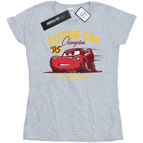 T-shirt Cars Piston Cup Champion - Disney - Modalova