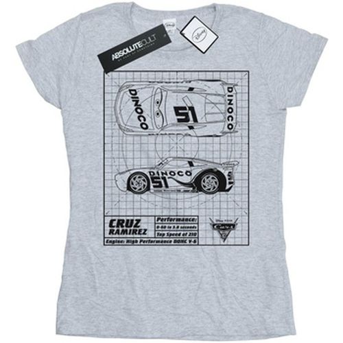 T-shirt Cars Cruz Ramirez Blueprint - Disney - Modalova