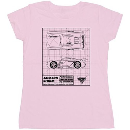 T-shirt Cars Jackson Storm Blueprint - Disney - Modalova